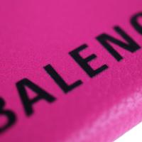 BALENCIAGA バレンシアガ その他小物 レザー フューシャピンク 【本物保証】