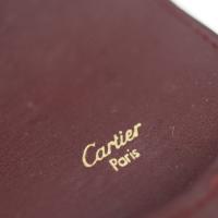 CARTIER カルティエ ペンケース L3000124 レザー ボルドー 【本物保証】