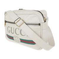 GUCCI グッチ ショルダーバッグ 523589 レザー アイボリー 【本物保証】