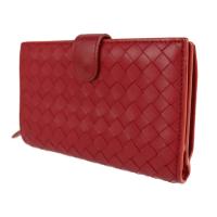 BOTTEGAVENETA ボッテガヴェネタ 二つ折り財布 121060 レザー【本物保証】