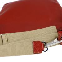 DELVAUX デルヴォー ショルダーバッグ レザー レッド系 【本物保証】