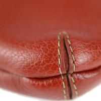 DELVAUX デルヴォー ショルダーバッグ レザー レッド系 【本物保証】