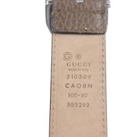 GUCCI グッチ ベルト 510309 レザー ブラウン系 【本物保証】