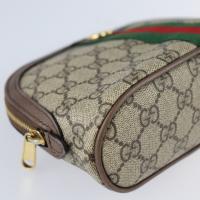 GUCCI グッチ ポーチ 625551 GGスプリームキャンバス レザー ベー【本物保証】