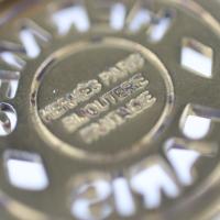 HERMES エルメス ネックレス メタル ライトブラウン ゴールド ライトブラ【本物保証】