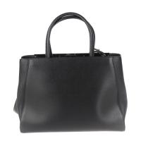 FENDI フェンディ トートバッグ 8BH250 レザー ブラック 【本物保証】