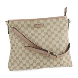 GUCCI グッチ ショルダーバッグ 388924 GGキャンバス レザー ベー【本物保証】