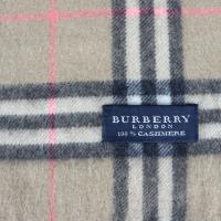 BURBERRY バーバリー マフラー カシミヤ ベージュ 【本物保証】