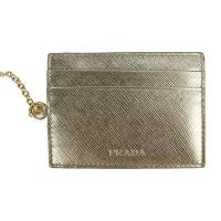 PRADA プラダ 長財布 1MH132 サフィアーノレザー ゴールド 【本物保証】