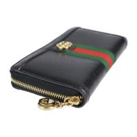 GUCCI グッチ 長財布 523154 レザー ブラック 【本物保証】