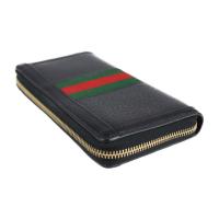 GUCCI グッチ 長財布 523154 レザー ブラック 【本物保証】