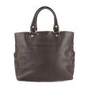 CELINE セリーヌ トートバッグ レザー ダークブラウン 【本物保証】