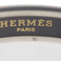 HERMES エルメス バングル メタル 七宝 ゴールド ネイビー【本物保証】