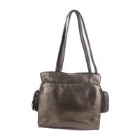LOEWE ロエベ ショルダーバッグ ナッパレザー ブロンズ 【本物保証】