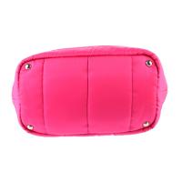 PRADA プラダ ハンドバッグ BN2771 ナイロン レザー ピンク 【本物保証】