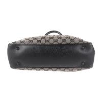 GUCCI グッチ トートバッグ 112530 GGキャンバス レザー ベージュ【本物保証】