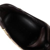 GUCCI グッチ スニーカー 164183 GGキャンバス レザー ベージュ 【本物保証】