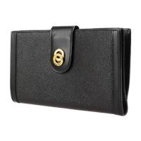 BVLGARI ブルガリ 長財布 25265 レザー ブラック 【本物保証】