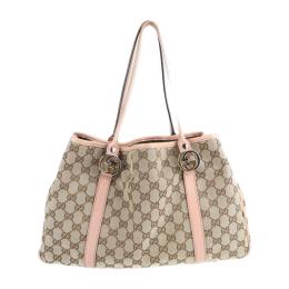 GUCCI グッチ ショルダーバッグ 232957 GGキャンバス レザー ベー【本物保証】