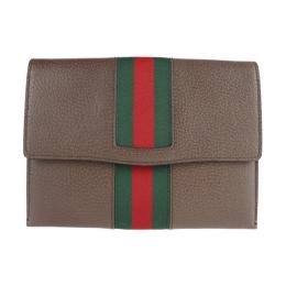 GUCCI グッチ クラッチバッグ 489619 レザー ダークブラウン 【本物保証】