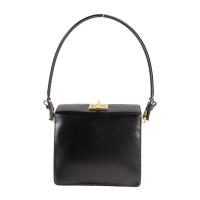 PRADA プラダ ハンドバッグ B5043C カーフ ブラック イエロー【本物保証】