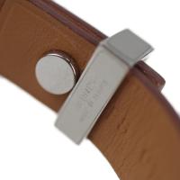 HERMES エルメス ブレスレット ヴォースイフト メタル ブラウン シルバー【本物保証】