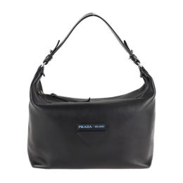 PRADA プラダ ハンドバッグ 1BC065 レザー NERO ブラック 【本物保証】