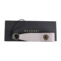 BVLGARI ブルガリ ストラップ レザー メタル ピンク シルバー【本物保証】