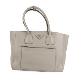 PRADA プラダ トートバッグ BN2795 レザー POMICE グレージュ【本物保証】