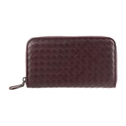 BOTTEGAVENETA ボッテガヴェネタ 長財布 114076 レザー ブラ【本物保証】