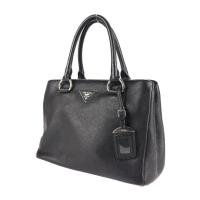 PRADA プラダ ハンドバッグ BN2853 レザー ブラック 【本物保証】