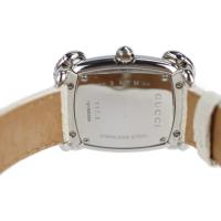 GUCCI グッチ 腕時計 117.5 ステンレススチール レザー シルバー ホ【本物保証】