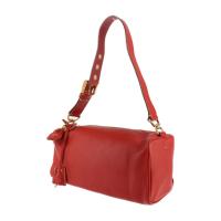 PRADA プラダ ショルダーバッグ BR0093 レザー レッド 【本物保証】