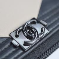 CHANEL シャネル 長財布 A80815 レザー ブラック ベージュ【本物保証】