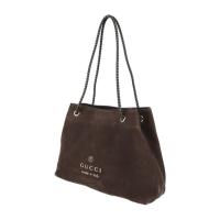 GUCCI グッチ トートバッグ 419689 ヌバック ブラウン 【本物保証】