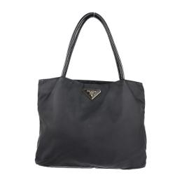 PRADA プラダ トートバッグ BR3854 ナイロン エナメル ブラック 【本物保証】