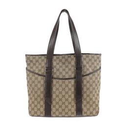 GUCCI グッチ トートバッグ 145971 GGキャンバス パンチングレザー【本物保証】