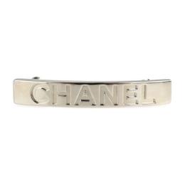 CHANEL シャネル バレッタ メタル シルバー 【本物保証】