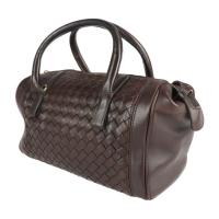 BOTTEGAVENETA ボッテガヴェネタ ハンドバッグ レザー ブラウン 【本物保証】