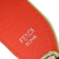 FENDI フェンディ ショルダーストラップ パイソン レザー クリーム系 ブラ【本物保証】