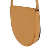 LOEWE ロエベ ショルダーバッグ レザー オレンジベージュ系 【本物保証】