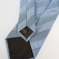 LOUIS VUITTON ルイ ヴィトン ネクタイ シルク ライトブルー系 【本物保証】