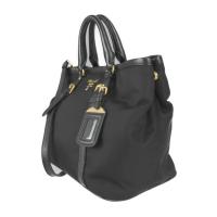 PRADA プラダ ハンドバッグ BN1841 ナイロン レザー ブラック ゴー【本物保証】