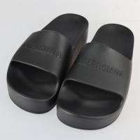 BALENCIAGA バレンシアガ サンダル 654315 ラバー ブラック 【本物保証】