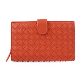 BOTTEGAVENETA ボッテガヴェネタ 二つ折り財布 121060 レザー【本物保証】