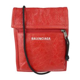 BALENCIAGA バレンシアガ ショルダーバッグ 532298 レザー レッ【本物保証】