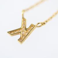 STAR JEWELRY スタージュエリー ネックレス K18 ダイヤモンド 0【本物保証】