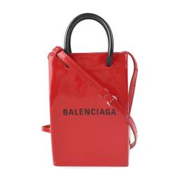 BALENCIAGA バレンシアガ ショルダーバッグ 593826 パテントレザ【本物保証】