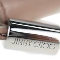 JIMMY CHOO ジミーチュウ コインケース レザー ピンクベージュ系 【本物保証】